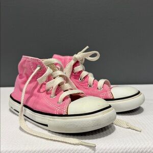 Little Kids Pink Chuck Taylor Converse All Star Shoes Size 9